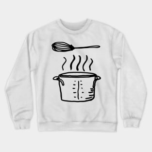 Retro Pot of Soup Crewneck Sweatshirt